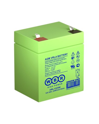 WBR HRL1225W. Аккумулятор герметичный свинцово-кислотный. WBR в Коврове