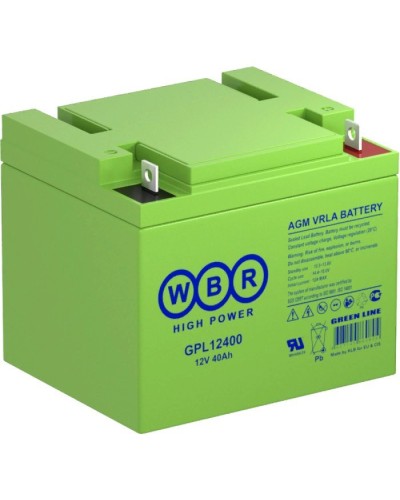 WBR GPL12400. Аккумулятор герметичный свинцово-кислотный. WBR в Коврове