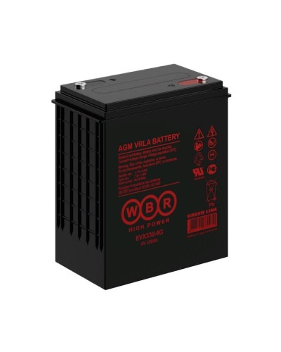 WBR EVX330-6G. Аккумулятор герметичный свинцово-кислотный. WBR в Коврове