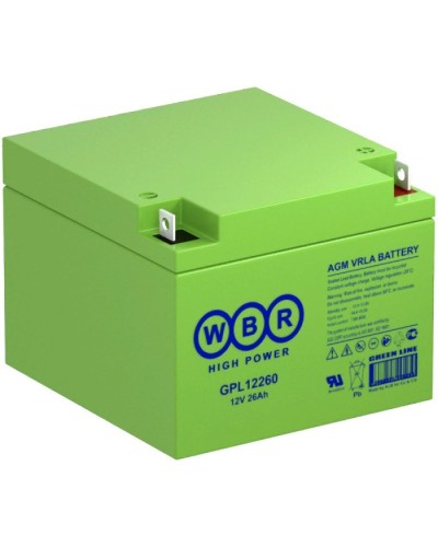WBR GPL12260. Аккумулятор герметичный свинцово-кислотный. WBR в Коврове