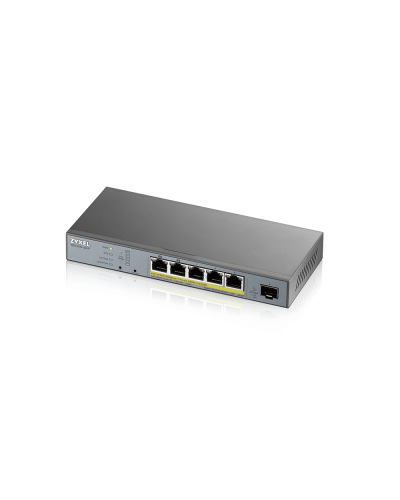 GS1350-6HP-EU0101F. L2 коммутатор PoE+ для IP-видеокамер. ZYXEL в Коврове