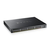 XGS2220-54FP-EU0101F. Гибридный L3 коммутатор. ZYXEL