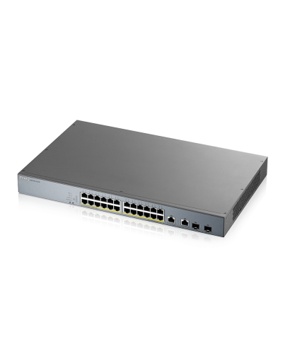 GS1350-26HP-EU0101F. L2 коммутатор PoE+ для IP-видеокамер rack 19. ZYXEL в Коврове