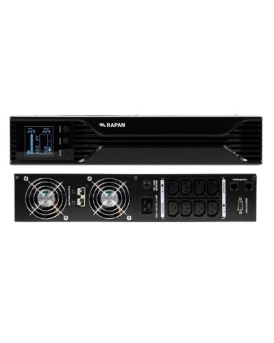 RAPAN-UPS 3000 RACK+4х9Ah (RAPAN-UPS 3000-RACK-IN-4х9-E) (8960). Бесперебойный источник питания. Бастион в Коврове