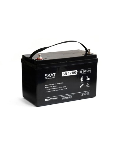SKAT SB 12100 (2542). Аккумулятор герметичный свинцово-кислотный. Бастион в Коврове