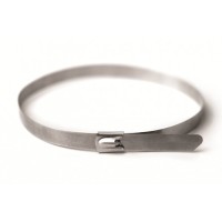 Хомут из нержавеющей стали AISI 304 4,6х300 (50 шт) (27406): Хомут из нержавеющей стали