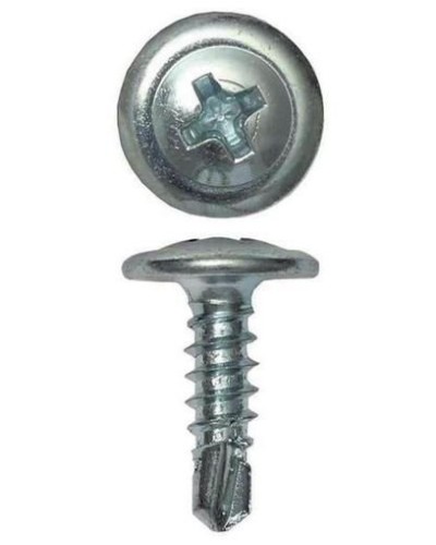 Саморез с пресс-шайбой 4.2х51 со сверлом (100 шт) (CM274051). Саморез с пресс-шайбой. ДКС в Коврове