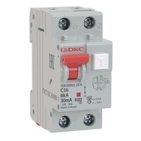 АВДТ YON MDR63 C40 2P 300mA (MDR63-24C40-A). Автоматический выключатель дифференциального тока. ДКС
