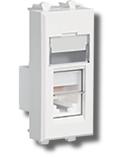 Розетка RJ-45 Avanti 1 модуль ванильная дымка (4405461): Розетка компьютерная в Коврове