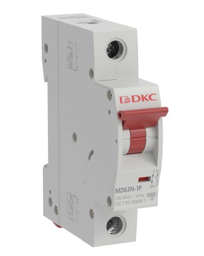 YON max MD63N 1P 20А 6кА C (MD63N-1PC20). Автоматический выключатель. ДКС в Коврове