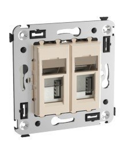 Розетка USB в стену Avanti ванильная дымка (4405543). Розетка USB. ДКС в Коврове