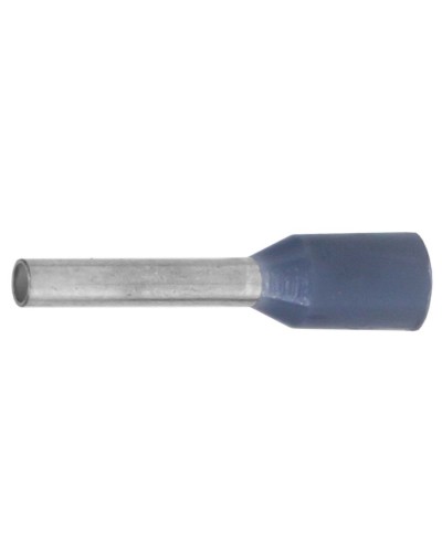 Наконечник-гильза НШВИ 0.75-12, серый (100 шт) (IF0.75-12GR). Наконечник-гильза с изолированным фланцем. ДКС в Коврове