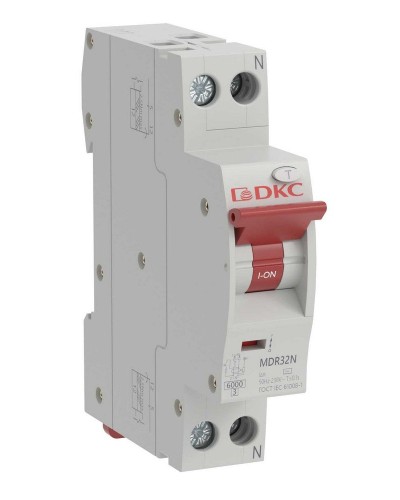 YON max MDR, 1P+N, 10mA, 16A, 6kA, А (MDR32N-1N1C16-A). Компактный автоматический выключатель дифференциального тока. ДКС в Коврове