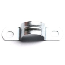 Скоба двухлапковая D25-26 (100 шт) (53357). Скоба двухлапковая оцинкованная. ДКС