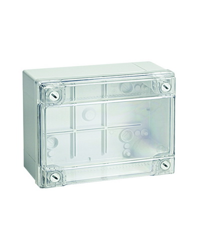 Коробка ответвительная с гладкими стенками IP56, 300х220х120 (54320). Коробка ответвительная с гладкими стенками и прозрачной крышкой. ДКС в Коврове