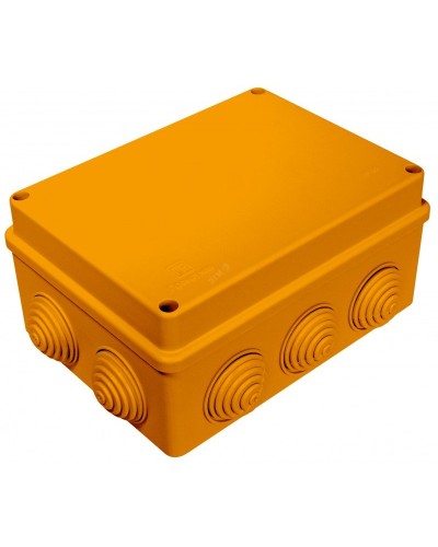 Коробка JBS150 150х110х70, 10 вых., 6P (1,5…16мм²) (43429HF): Коробка монтажная, огнестойкая, без галогена в Коврове