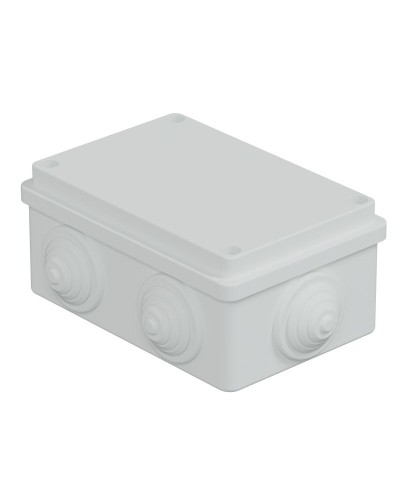 Коробка JBS120 120х80х50, 6 вых., IP55, белая (44008W-1). Коробка монтажная. Экопласт в Коврове