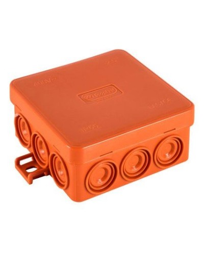 Коробка JBL085 85х85х38, 12 вых., 6P (0,15...2,5мм²) (43255HF): Коробка монтажная, огнестойкая, без галогена в Коврове