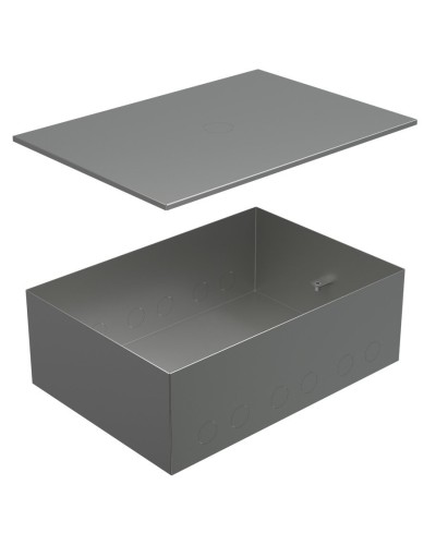 Коробка металлическая с крышкой для заливки в пол BOX/6-8 (70161): Коробка металлическая с крышкой для заливки в пол 249,6х167,6х75мм, для люков 70062, 70082 в Коврове