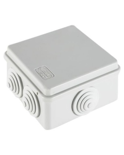 Коробка JBS101 100х100х55, 6 вых., IP55, серая (44037). Коробка монтажная. Экопласт в Коврове