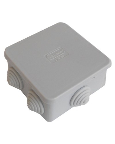 Коробка JBS080 85х85х50, 6 вых., IP44, белая (44066W-1). Коробка монтажная. Экопласт в Коврове