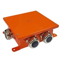 Коробка SMB165 металлическая 164х164х65, 6P (1,5-10 мм²) (56339). Коробка, огнестойкая. Экопласт