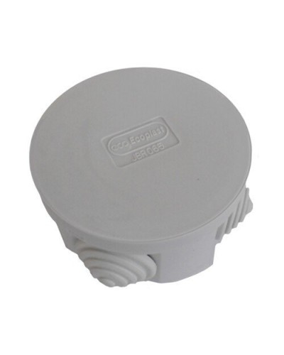 Коробка 3001 D70x36, 4 вых, IP55, серая (44001HF). Коробка монтажная. Экопласт в Коврове