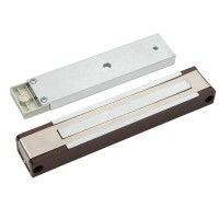 AL-400-24V Premium (коричневый). Замок электромагнитный. ЭКСКОН