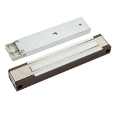 AL-400-24V Premium (коричневый). Замок электромагнитный. ЭКСКОН