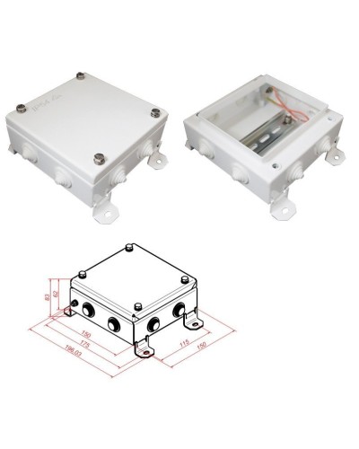 КМ IP55-1515. Коробка монтажная электротехническая. Гефест в Коврове