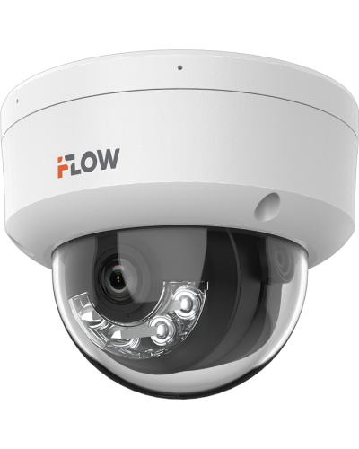 F-IC-2422C2MS(2.8мм). Бюджетная IP-видеокамера купольная. i-FLOW в Коврове
