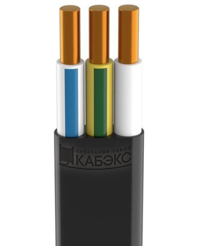 ВВГ-Пнг(А)-LS 3х1,5 ОК (N PE) 0,66кВ Кабэкс (ТХМ00375256). Кабель силовой огнестойкий, не распространяющий горение, с низким дымо- и газовыделением. Кабэкс в Коврове