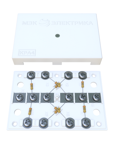 KRA-4 300 Om white (MEC42103). Коробка на 4 абонента. МЭК-Электрика в Коврове