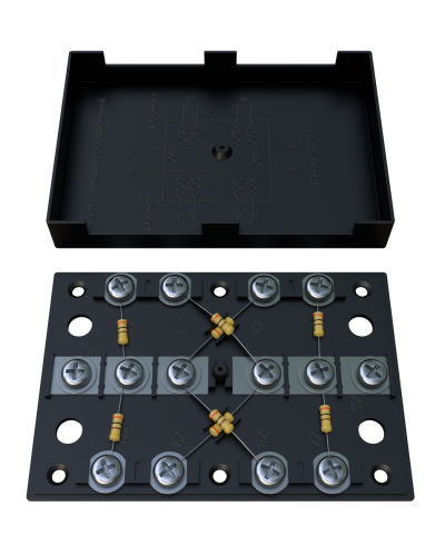 KRA-4 75 Om black (MEC42102). Коробка на 4 абонента. МЭК-Электрика в Коврове