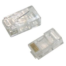 RJ-45 джек (8P8C) (100 шт). Разъем RJ-45. Прочие зарубежные