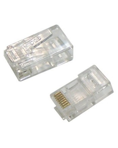 RJ-45 джек (8P8C) (100 шт). Разъем RJ-45. Прочие зарубежные в Коврове