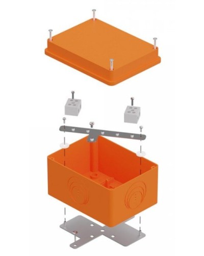 Коробка огнестойкая 150х110х90 E15-E120 для о/п (40-0351-FR10.0-4). Коробка огнестойкая для открытой установки. Промрукав в Коврове