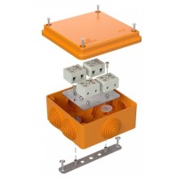 Коробка огнестойкая 100х100х50 для о/п (40-0300-FR2.5-8). Коробка огнестойкая для открытой установки. Промрукав