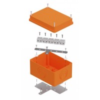 Коробка огнестойкая 150х110х90 E15-E120 для о/п (40-0351-FR1.5-10). Коробка огнестойкая для открытой установки. Промрукав