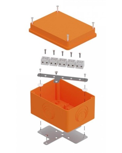 Коробка огнестойкая 150х110х90 E15-E120 для о/п (40-0351-FR1.5-10). Коробка огнестойкая для открытой установки. Промрукав в Коврове