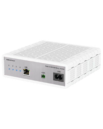Преобразователь 4 RS-232 - Ethernet. Преобразователь интерфейсов. Ритм в Коврове