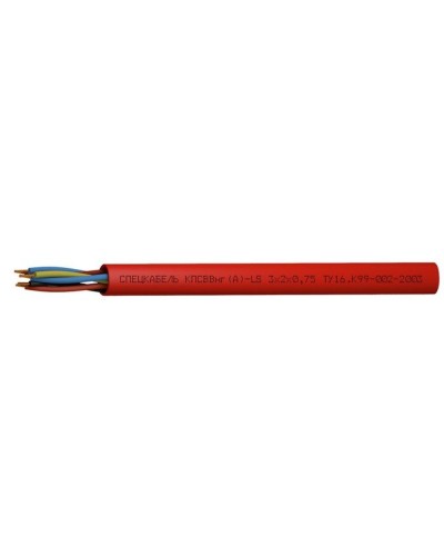 КПСВВнг(А)-LS 4х2х1,5 (Спецкабель). Кабель симметричный для систем сигнализации и управления, групповой прокладки, с пониженным дымо- и газовыделением. Спецкабель в Коврове