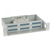 ШКОС-С-2U/4-96-LC~96-LC/SM~96-LC/UPC(130301-02648). Кросс оптический 19. ССД (Связьстройдеталь)