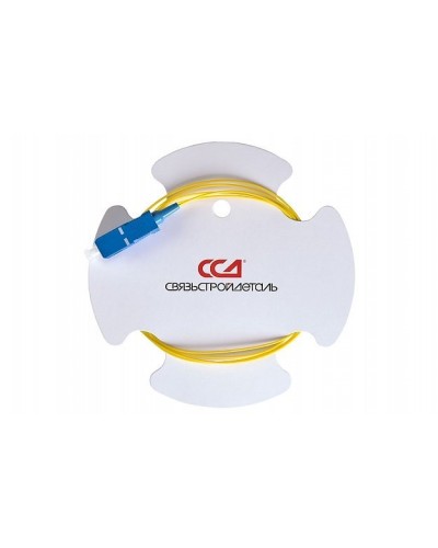 ШОС-SM/0.9 мм-SC/UPC-p/t -1.0м (130201-02538). Пигтейл оптический. ССД (Связьстройдеталь) в Коврове