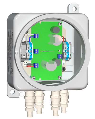 БПУ-2-220VAC-24VDC/2,0A ВБ. Блок питания уличный взрывозащищенный. Тахион в Коврове
